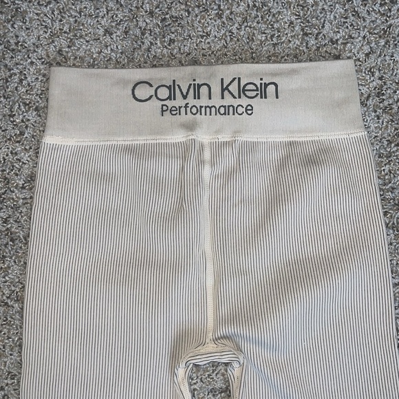 Calvin Klein Performance Ribbed Leggings size Medium - Picture 11 of 13